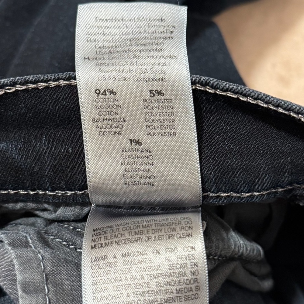Mother the stunner zip two step fray high rise Jean size 30/L28 - Picture 11 of 16
